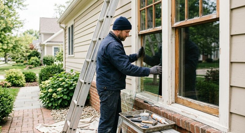 Bow Window Repair in Olathe, KS