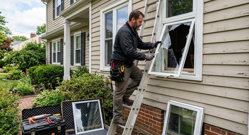 Broken Window Repair in Olathe, KS
